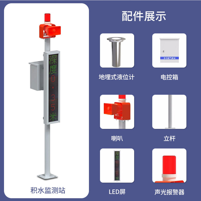 地埋式積水監測站有什么特點？