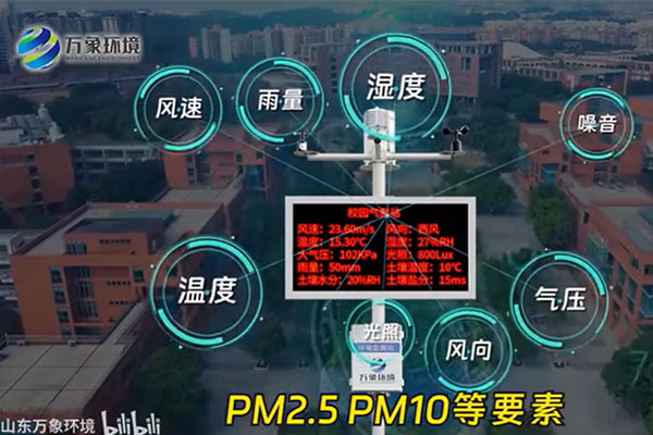 校園氣象站-校園自動氣象站講解視頻-萬象環(huán)境