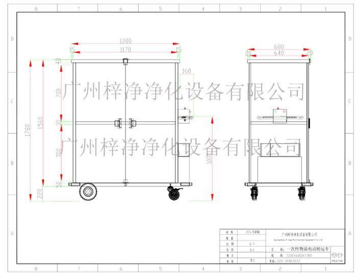 一次性物品電動轉(zhuǎn)運車設計方案圖 一次性物品電動轉(zhuǎn)運車設計方案圖